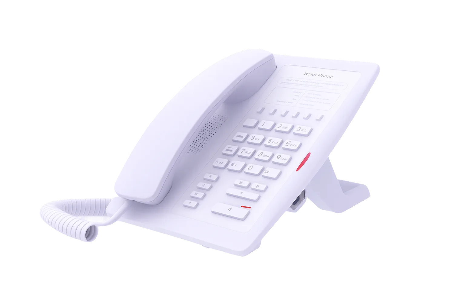 A desk phone